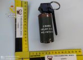 La Guardia Civil desactiva una granada de mano hallada en la carretera de Lorca a Caravaca