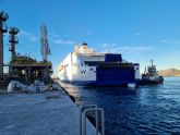 El Puerto de Cartagena se consolida con un puerto clave para el suministro de grandes buques propulsados por GNL