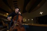 El solista de contrabajo de la Orquesta Sinfnica de la Regin, Andrea Rescaglio, interpreta a Bottesini en el Auditorio regional