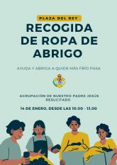 Recogida de ropa de abrigo este sbado