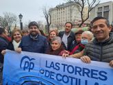El PP de Las Torres de Cotillas defiende el Trasvase 'que quiere eliminar Sánchez'