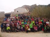 Rcord de participantes en la ruta senderista para mayores entre Tallante e Isla Plana