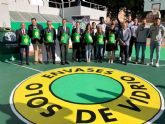 Murcia estrena su primera pista de baloncesto con vidrio reciclado, gracias a la campaña de Ecovidrio