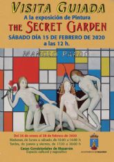 Manolo Pardo realiza una visita guiada a su exposicin 'The secret garden' este sbado 15