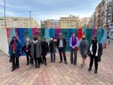Un nuevo mural reivindica en Murcia el protagonismo de las mujeres científicas
