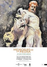 El Plan EXE de Cultura inaugura en Ceutí 'Memorias de la piedra' de Juan Gallego