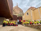 Un centenar de usuarios del Programa de fomento de la actividad física '4-40' participan en una ruta guiada al Centro de Visitantes de Monteagudo como inicio de la programación en 2026