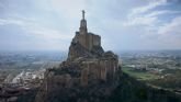 Huermur muestra con un impactante vdeo el estado actual del castillo de Monteagudo
