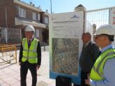 Aguas de Murcia trabaja en la rehabilitacin de la red de abastecimiento de varias calles de El Puntal