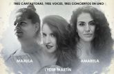 El triple concierto de Lydia Martn, Marula y Amarela se aplaza hasta el viernes 27 de noviembre de 2020