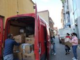 Mazarrón realiza la primera entrega de material donado a Ucrania