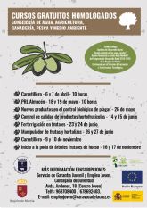 El Ayuntamiento de Caravaca y FEOAM organizan cursos de la rama agroalimentaria dirigidos tanto a trabajadores en activo como a desempleados