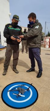 La Comunidad refuerza la labor de los agentes medioambientales con un nuevo aparato para la Unidad de Drones