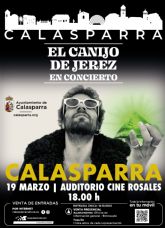 Vuelve El Canijo de Jerez al escenario del Auditorio Cine Rosales de Calasparra