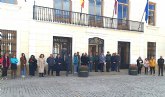 El Ayuntamiento de Cieza guarda un minuto de silencio en memoria de las vctimas del 11M