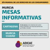 ADICAE en la Regin de Murcia conmemora el Da Mundial de los Derechos de los Consumidores apostando por un entorno digital ms justo, seguro y transparente
