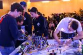 Más de 200 escolares participan este sábado en Cartagena en la final regional del torneo internacional de robótica First Lego League