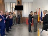 El inspector jefe de la Policía Local de Murcia recibe la Medalla al Mérito de la Protección Civil