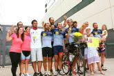 El proyecto En bicicleta contra el cncer estar presente en guilas en la Copa del Rey y la Reina y el Campeonato de España de Triatln por Relevos