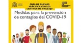 El Gobierno lanza una guía de buenas prácticas en los centros de trabajo frente al COVID-19