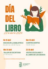 La Biblioteca Municipal celebrar el Da del Libro con actividades para niños y jvenes