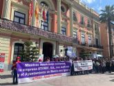 CCOO celebra el xito de la movilizacin en protesta contra las polticas de personal del Alcalde y Teniente de Alcalde en el Ayuntamiento de Murcia