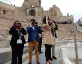 Los visitantes del Teatro Romano de Cartagena viajarn a la Roma del siglo I a.C. gracias a la realidad virtual