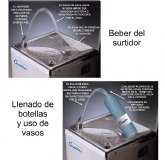 Llega el calor, c�mo beber agua de una fuente en tiempos de COVID19