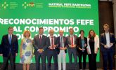 FEFE entrega los reconocimientos por el apoyo al modelo farmac�utico espa&ntilde;ol, a CINFA, STADA y a Farline, Interaphotek y Acofarma