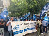 Centenares de Empleados Pblicos se concentran frente a la sede del Gobierno regional por la defensa de la Estabilizacin, Promocin y Funcionarizacin