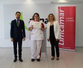 Limcamar reconoce a su plantilla en el Aeropuerto Internacional de la Región de Murcia en un acto de homenaje