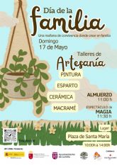 Pol�tica Social celebra el D�a de la Familia con talleres, convivencia y actividades para todas las edades