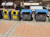 Águilas renueva todos sus contenedores de reciclaje con un sistema más eficiente y sostenible
