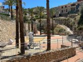 El Ayuntamiento de Blanca inicia los arreglos del parque del Auditorio del barranco Trux