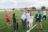 El Albujn ya disfruta de un campo de ftbol con csped artificial