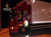 La Guardia Civil detiene al conductor de un vehculo articulado de 18 toneladas por quintuplicar la tasa de alcoholemia permitida