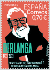 Correos emite 160.000 sellos dedicados al centenario del nacimiento de Berlanga