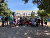 La concejala de Educacin Medioambiental dona ejemplares del Manzano de la Cuesta de Gos a los Centros Educativos aguileños con Huerto Escolar conveniado