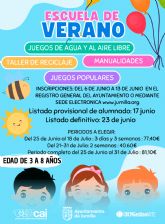 La Escuela de Verano 2025 de Jumilla abre su periodo de inscripcin