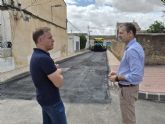 El Ayuntamiento ultima los trabajos de mejora viaria en Valladolises con una inversi�n de m�s de 47.000 euros