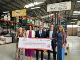 Murcia entrega 6.000 euros al Banco de Alimentos del Segura recaudados en la III Carrera Solidaria de Mercamurcia