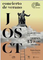 La Joven Orquesta Sinfónica de Cartagena ofrecerá, este viernes, un concierto de verano en el Teatro Guerra de Lorca