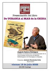 Presentacin del libro de Ucrania al Mar de la China en el Club Atalaya