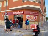 Telepizza sigue creciendo en Murcia con un nuevo restaurante en Archena