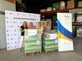 La Fundaci�n SABIC Espana colabora de nuevo con la campana 'P�ntale un bigote' donando leche al Banco de Alimentos de la Regi�n de Murcia que se destinar� a entidades sociales