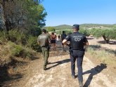 Servicios de emergencia rescatan a dos senderistas desorientados en el Parque Regional de El Valle y Carrascoy en Murcia