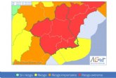 Meteorologa advierte de que mañana la lluvia podra alcanzar los 70 litros en una hora y emite aviso de nivel rojo