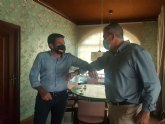 Pedro Fenol se rene Consejero de agricultura y medio ambiente d. Antonio Luengo