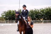 Sara Garc�a Haro conquista la medalla de plata en el Campeonato de Espa&ntilde;a de Menores de Doma Cl�sica