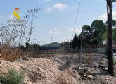 La Guardia Civil detiene al presunto autor de seis incendios en Murcia
